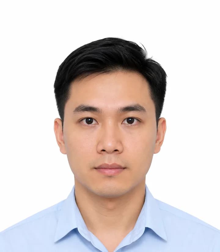 Finished compliant Vietnam passport photo (NaN x 60 mm) on a plain background
